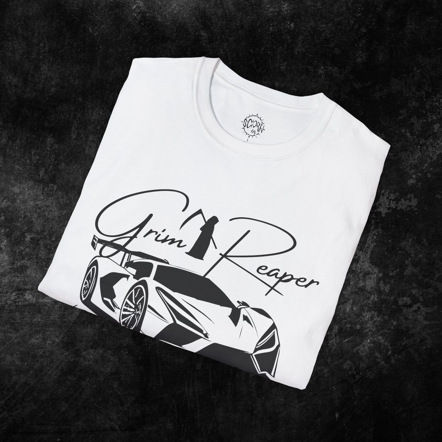GRIM REAPER RACING TEE - Scorn44