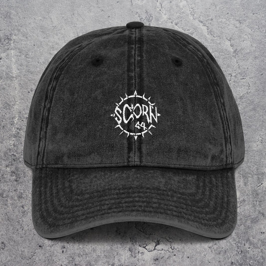 Original Scorn44 Vintage Embroidered Hat