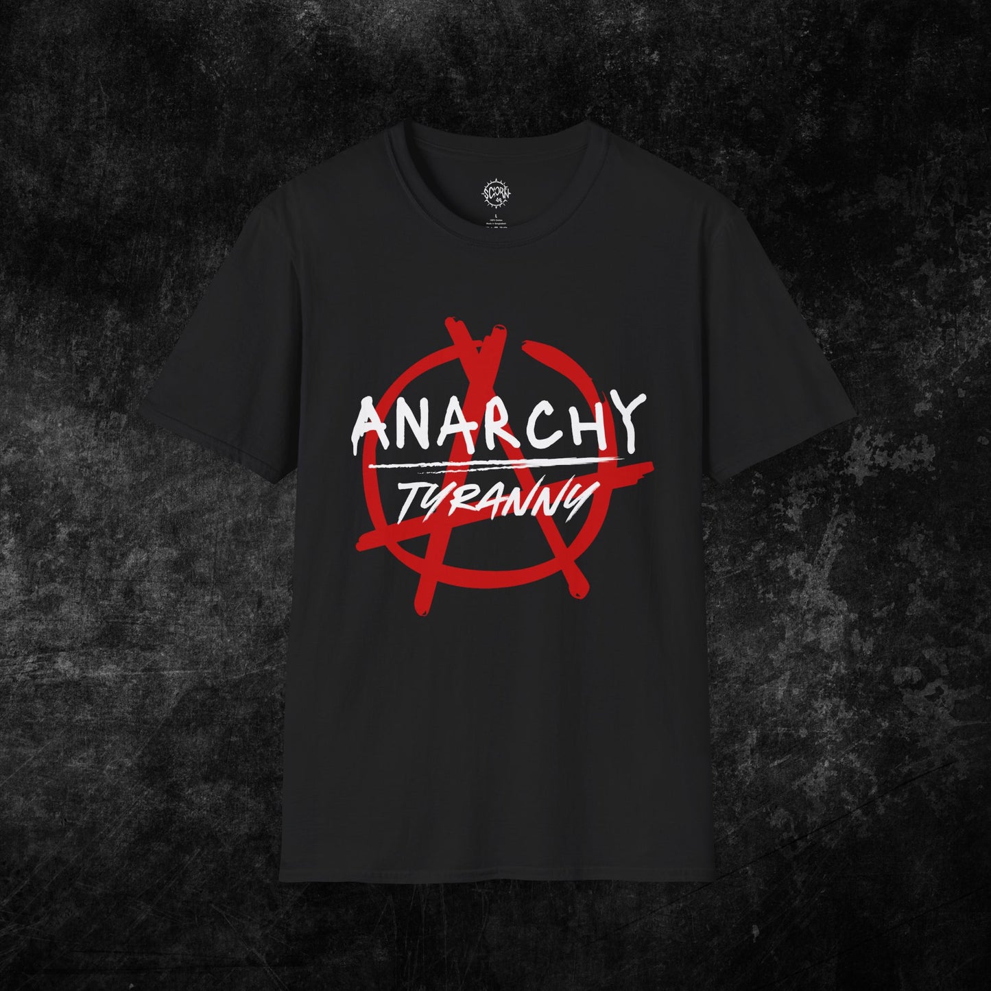 Anarchy/Tyranny - Scorn44 Graphic Tee