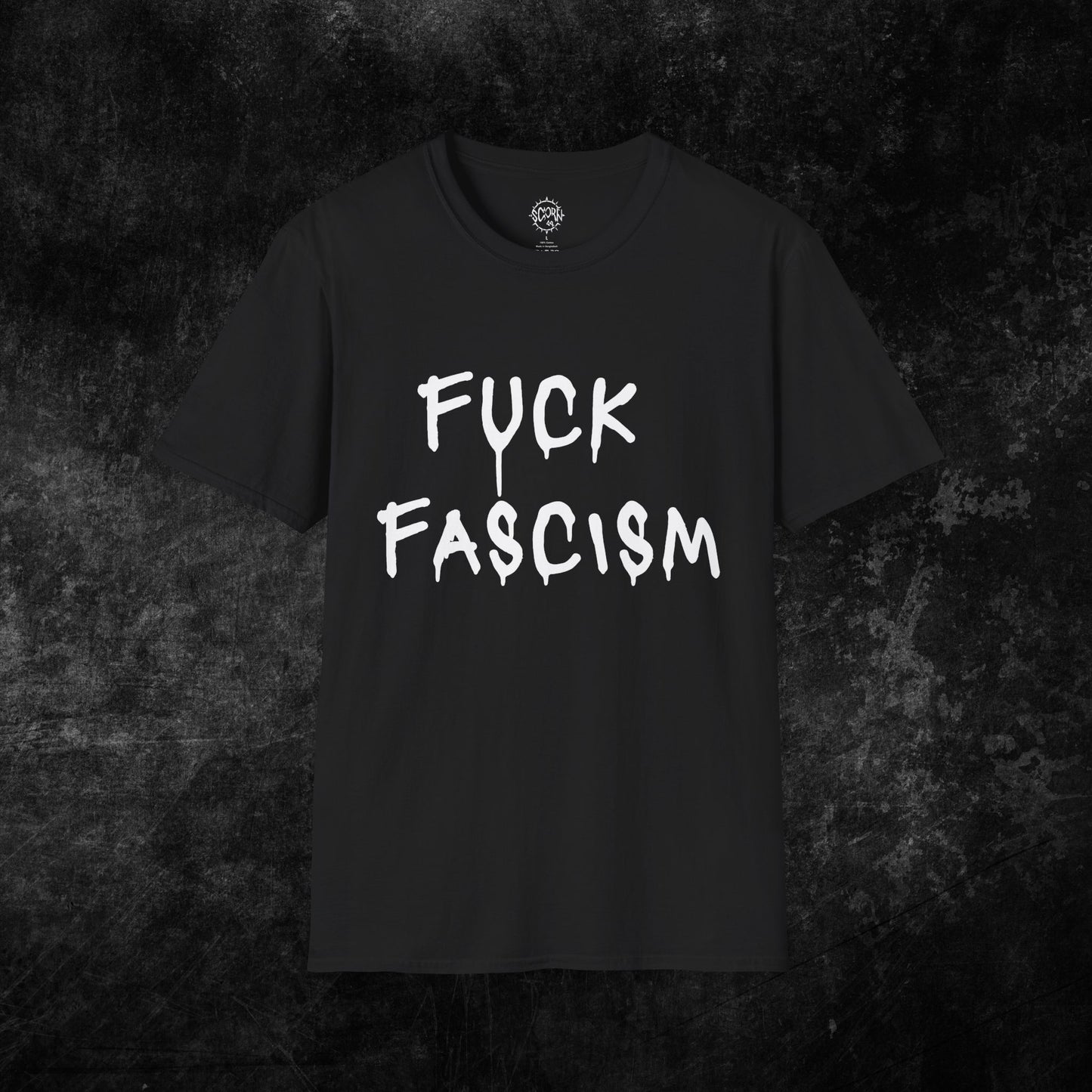 "FUCK FASCISM" Graphic Tee - Scorn44